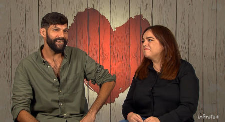José y Blanca en 'First Dates'