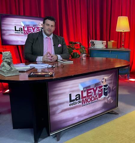 Javier Guerrero, en programa 'La Ley Está de Moda'