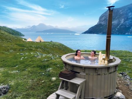 Groenlandia es uno de los destinos en auge entre el turismo de lujo