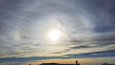 El paisaje desde Sant Martí Xic.