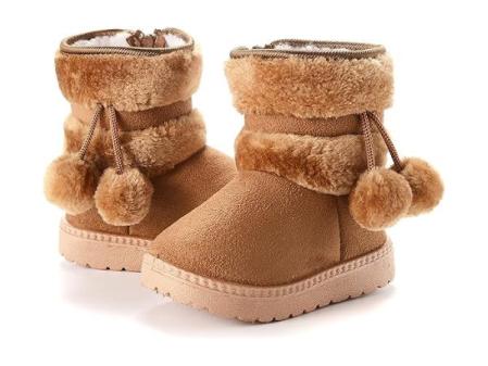 Botas de nieve para niños antideslizantes