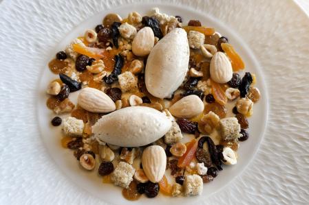 Postre de Músic amb garnatxe Esperit Roca&nbsp;