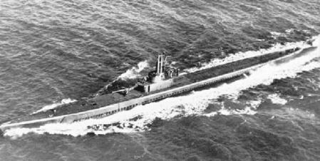 El USS Flasher, durante la Segunda Guerra Mundial
