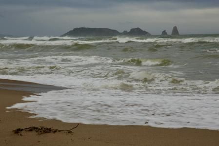 Las olas del la playa de Pals
