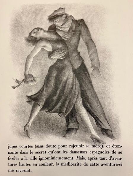 Xilografía de Mariano Andreu .