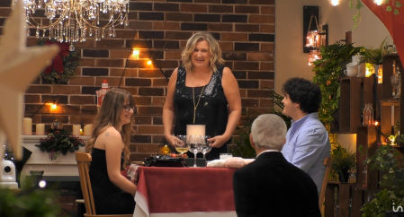 Noa y Jorge en 'First Dates'