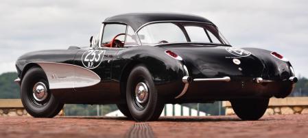 El estiloso Corvette de los años 50 valorado en medio millón de euros.