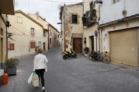 Una de las calles del barrio de Sant Joan.