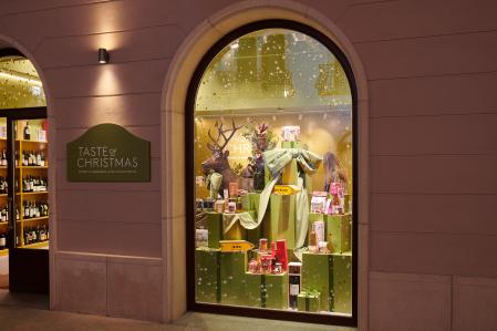 El pop-up navideño y solidario Taste of Christmas. 