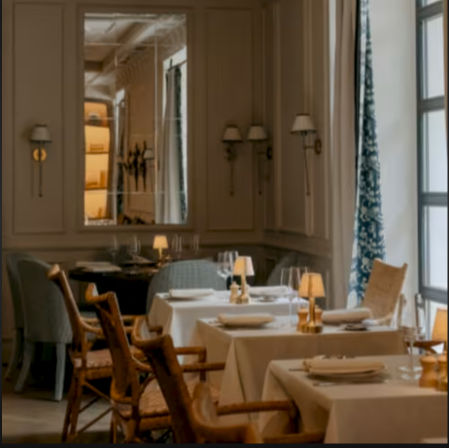 La sala del restaurante