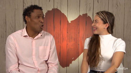 Lorea y Yoel en 'First Dates'