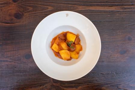 Patatas a la riojana, en el Parador de Santo Domingo de la Calzada&nbsp;