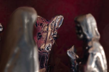 Detalle de figuras minimalistas.