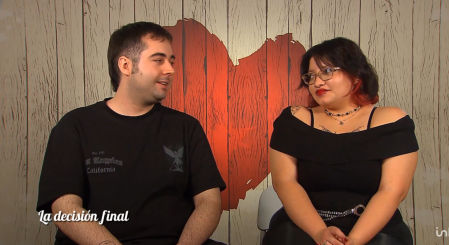 Richard y Yasari en 'First Dates'