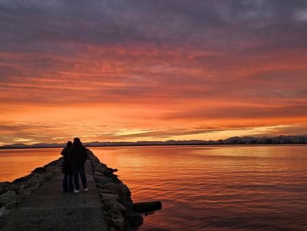 El atardecer compartido de Roses.