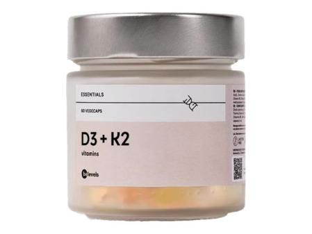 Vitamina D3 y K2 2000 UI + 75 µg belevels