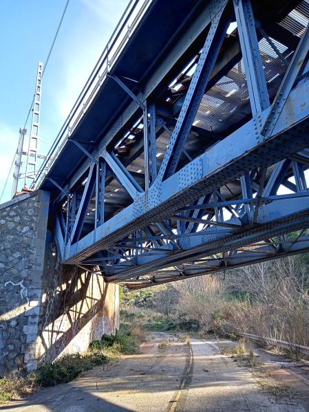 El puente Eiffel de Llançà.