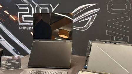 El ROG Zephyrus Duo, con doble pantalla completa.