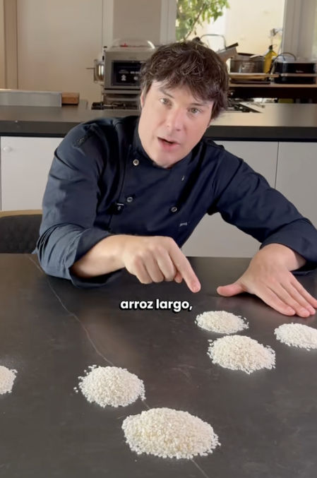 Jordi Cruz y su guía sobre cómo elegir el arroz