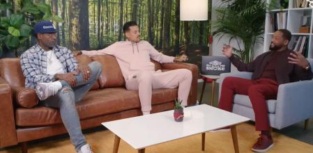 Smith relató que el pequeño, sentado en sus piernas y sosteniendo la estatuilla del Oscar, le hizo una pregunta directa