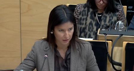 Eva Guillén, concejal de Hacienda del Ayuntamiento de Badalona .