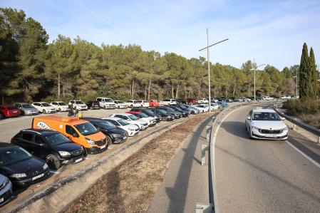 Nou aparcament en superfície a l'estació de l'AVE al Camp de Tarragona.