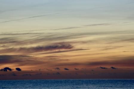 Amanecer de invierno en La Fosca.
