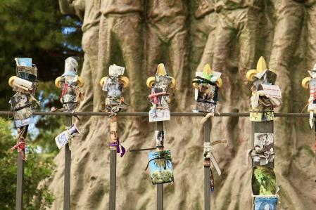 Monumento a la Virgen del Rocío de San Lúcar de Barrameda.