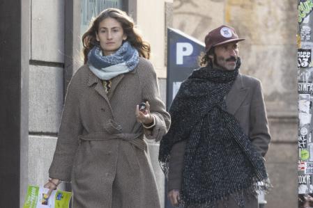 Leiva y Almu Cañedo, por las calles de Madrid.