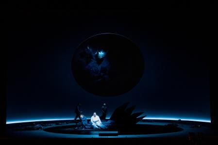 El tenor Clay Hilley, en el tercer acto de 'Tristan und Isolde' en el Liceu