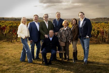 Los miembros de la familia propietaria de Bodegas Muga&nbsp;