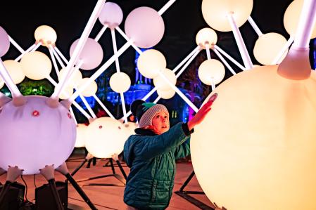 Llums de Sant Pau al Recinte Modernista de Sant Pau, una experiencia mágica para toda la familia