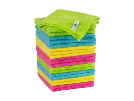 MR.SIGA Paños de Limpieza de Microfibra para Ventanas Paños de Microfibra Paños para Platos, 20 Piezas, 32 x 32 cm