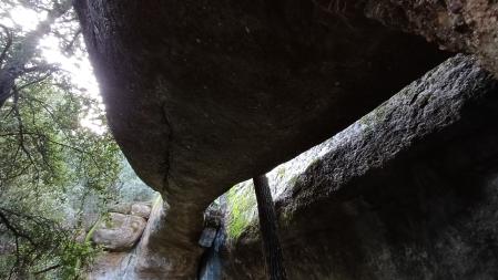 El Pont Foradat de Roques Blanques.