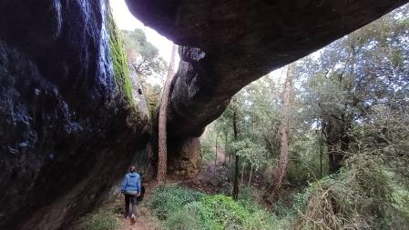 El Pont Foradat de Roques Blanques.