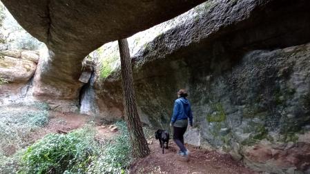 El Pont Foradat de Roques Blanques.