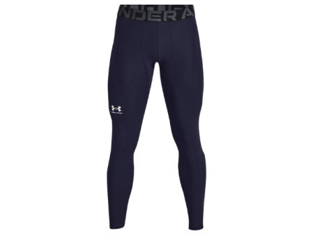 Leggings térmicos negros para hombre, de ajuste ceñido, diseñados como capa base deportiva