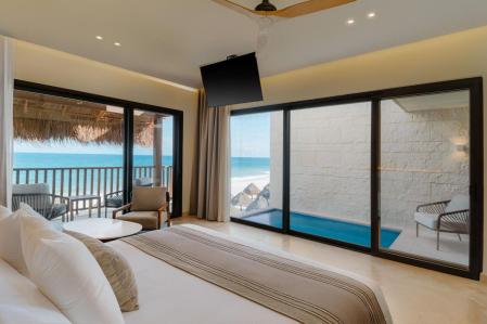 Suite frente al mar, piscina privada y lujo privado