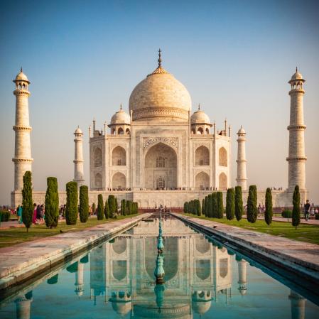 Taj Mahal en Agra, India