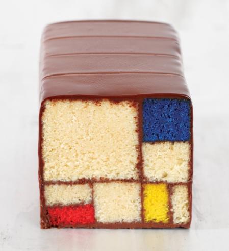 El bizcocho de Mondrian que hizo famosa a la repostera Caitlin Freeman 