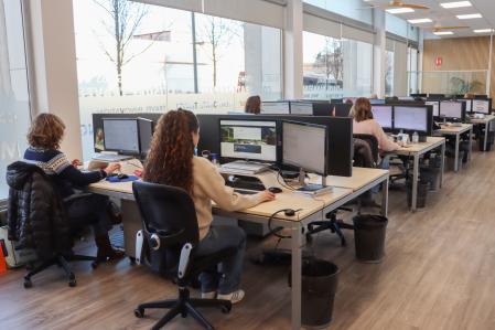 Plano general de la oficina de Sabadell