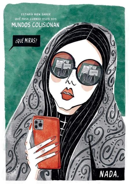 Viñeta de 'Mujer. Vida. Libertad'