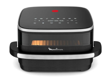 Freidora de aire Moulinex Easy Fry XL Surface con cesta ancha y ventana frontal iluminada