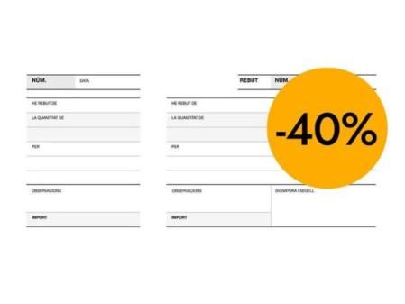 Talonario Apli 21x10 en catalán (100 hojas)