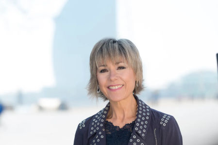 Mari Pau Huguet, periodista e imagen de Gestió Vitalici Vivenda desde hace diez años&nbsp;