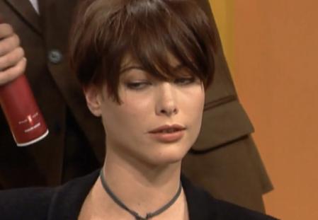 Cristina, en 1994, en el programa 'La vida alrededor'.