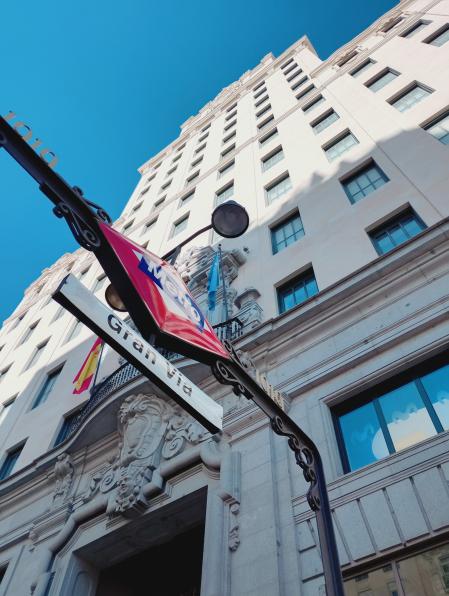 Edificio de la Telefónica en Madrid.