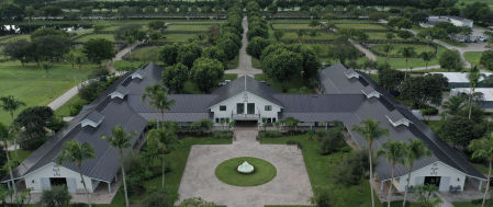 La escuela ecuestre de Wellington (Florida).