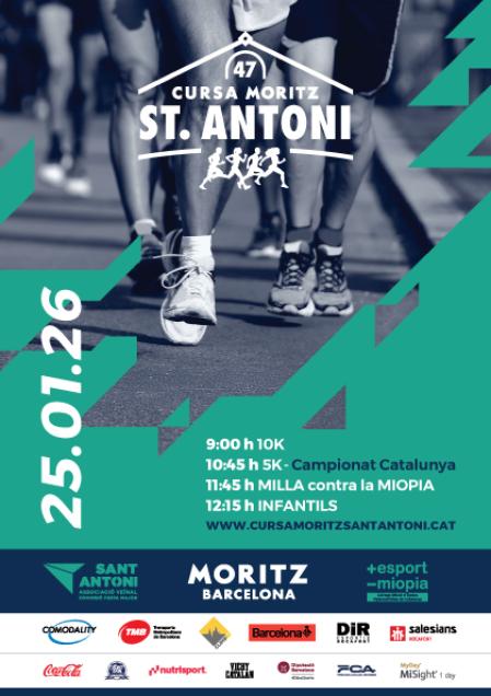 Cartel de la 47ª Cursa Moritz de Barcelona