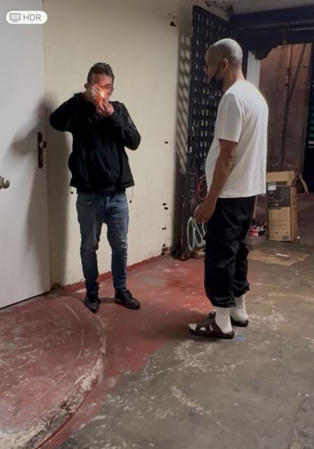 El consumo de drogas en este pasaje es muy habitual